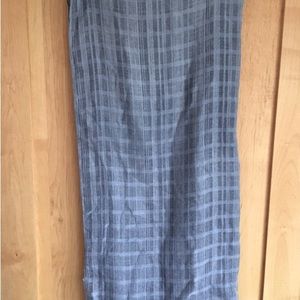 Lovely, muted Blue scarf 35” x 72” Zullily